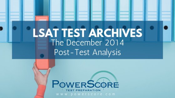 The December 2014 Post-Test Analysis