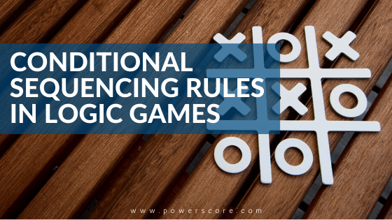Conditional Sequencing Rules in Logic Games