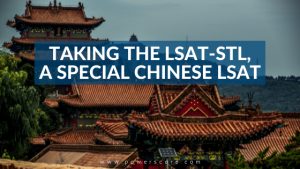 Taking the LSAT-STL, a Special Chinese LSAT