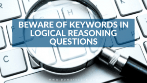 Beware of Keywords in Logical Reasoning Questions