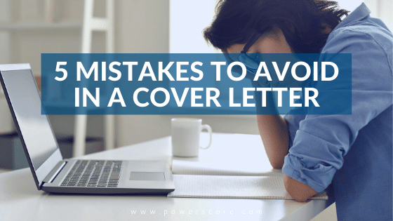 5 Mistakes to Avoid in a Cover Letter