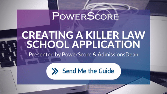 PowerScore Law School Application Guide CTA