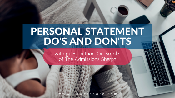Personal Statement Do's and Don'ts
