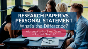 Research Paper vs. Personal Statement: What's the Difference