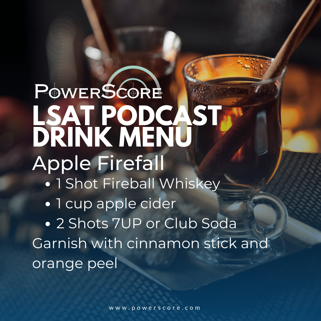 LSAT Podcast October Flex Drink