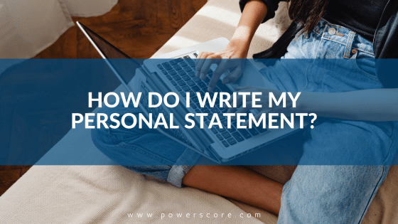 do you write your name in personal statement